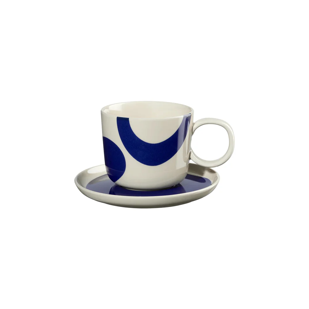 LaMer Coffee Cup With Saucer - Blue - Image 2