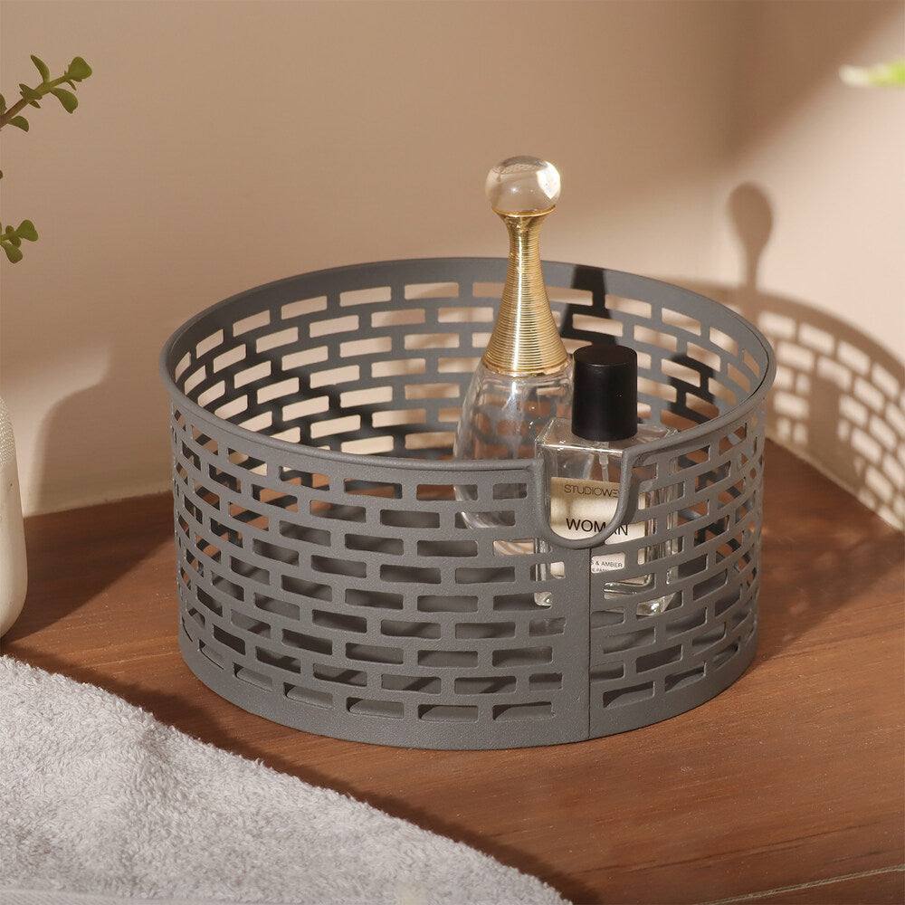 Lana Metal Basket Small - Grey - Image 2