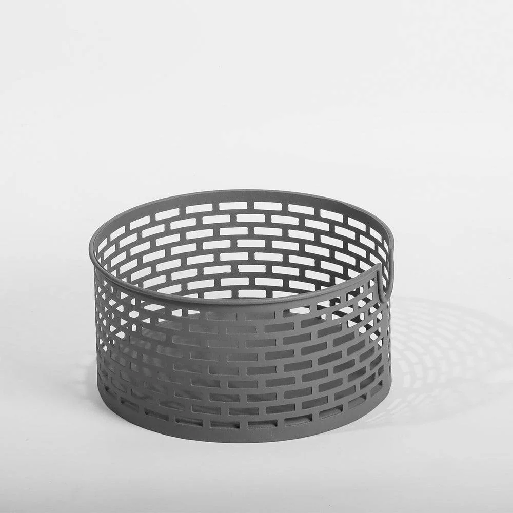 Lana Metal Basket Small - Grey - Image 3