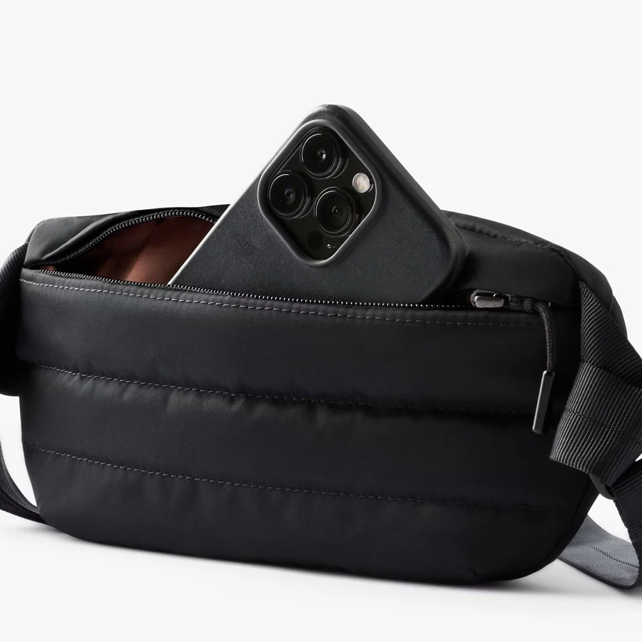 Laneway Belt Bag - Ink Black - Image 5