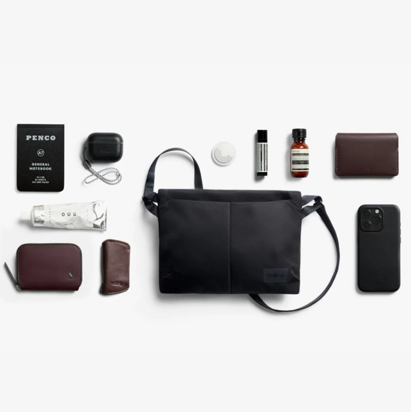 Laneway Sacoche Bag - Ink Black - Image 10