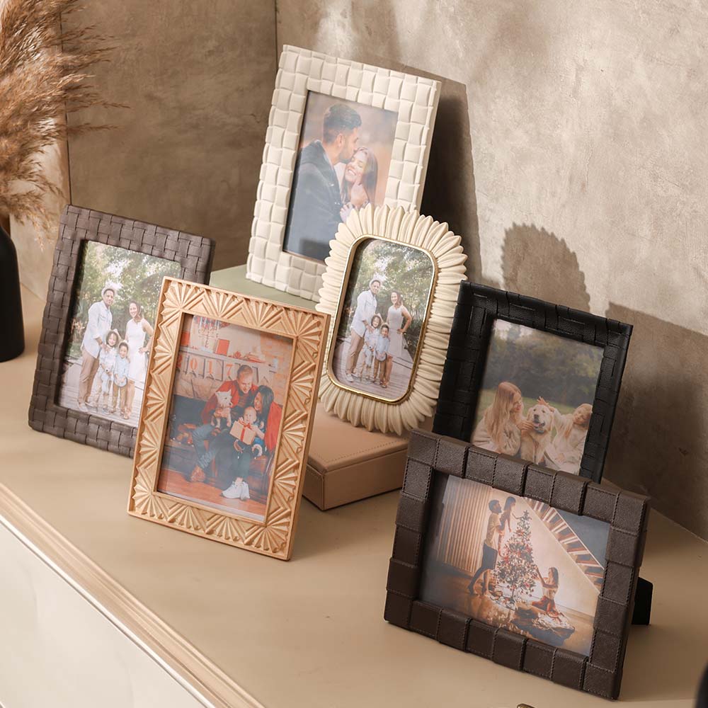 Lattice Photo Frame Large - Bistre Brown - Image 7