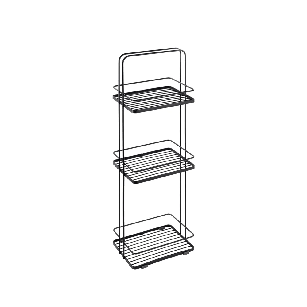 Lava Floor Standing 3-Tier Rack - Black - Image 3