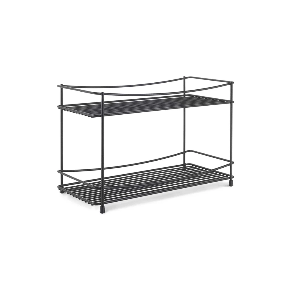 Lava Oregano 2-Tier Storage Rack - Black - Image 3