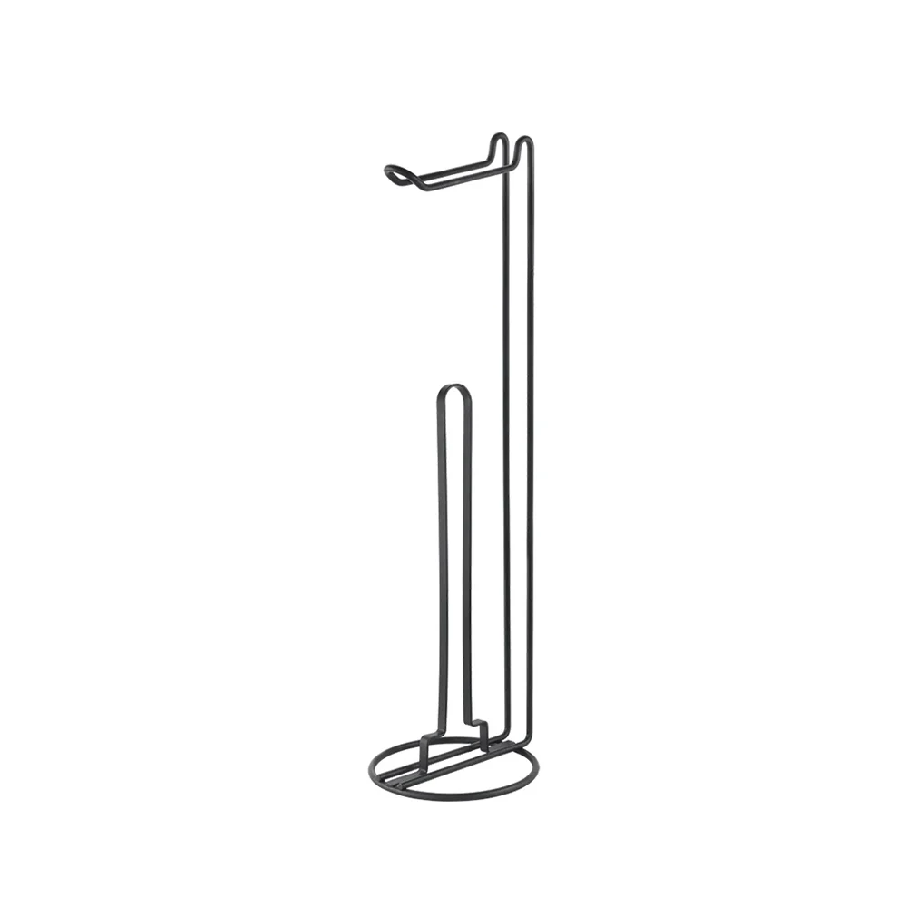 Lava Origin Toilet Paper Holder with Dispenser - Black - Image 4
