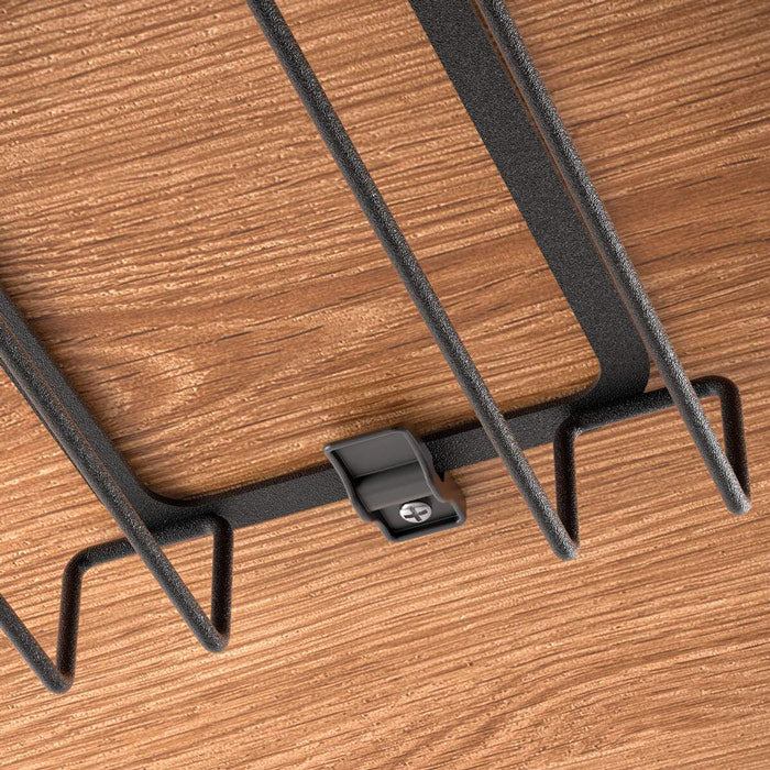 Lava Undershelf Glass Holder - Black - Image 4