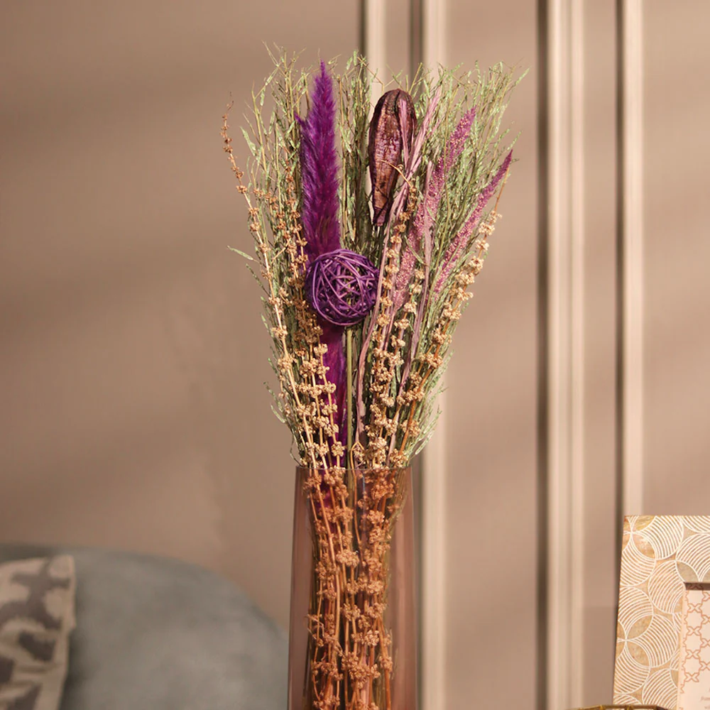 Lavender Dried Bouquet - Purple Earthy - Image 2