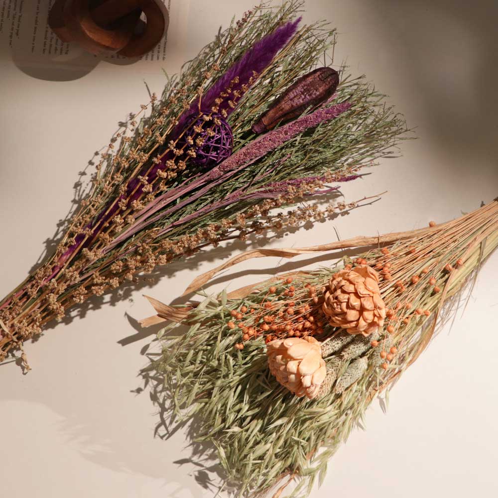 Lavender Dried Bouquet - Purple Earthy - Image 5