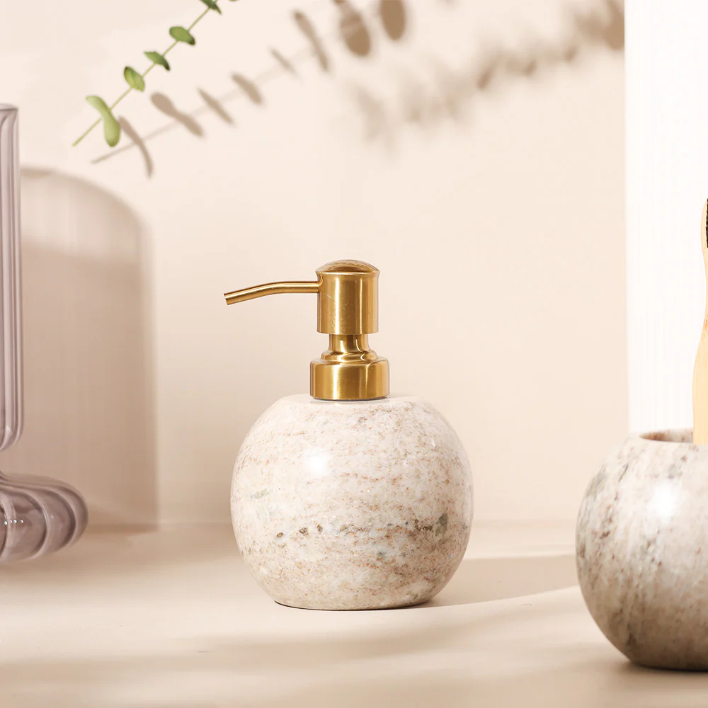 Lavo Marble Soap Dispenser - Desert - Image 5