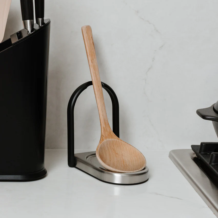 Laydle Spoon Rest - Black Nickel