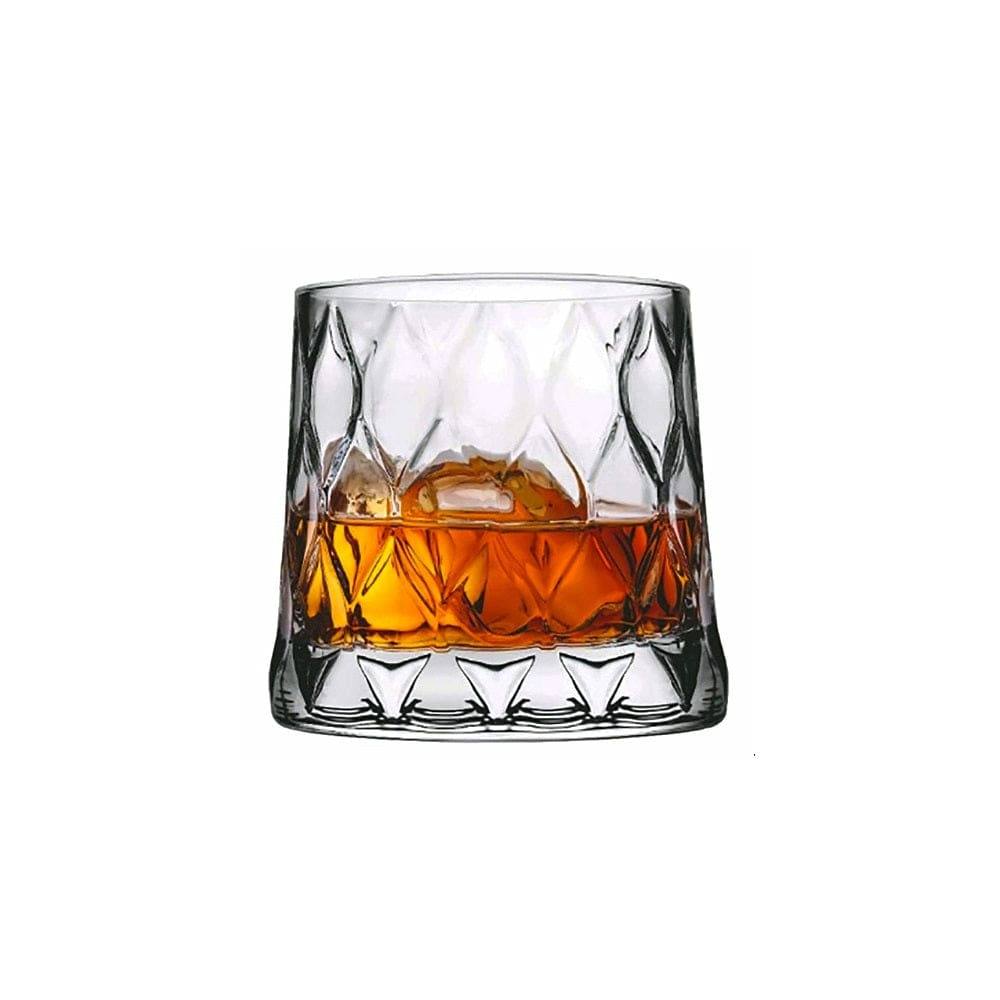 Leafy Whiskey Tumblers 300ml, Set of 4 - Image 3