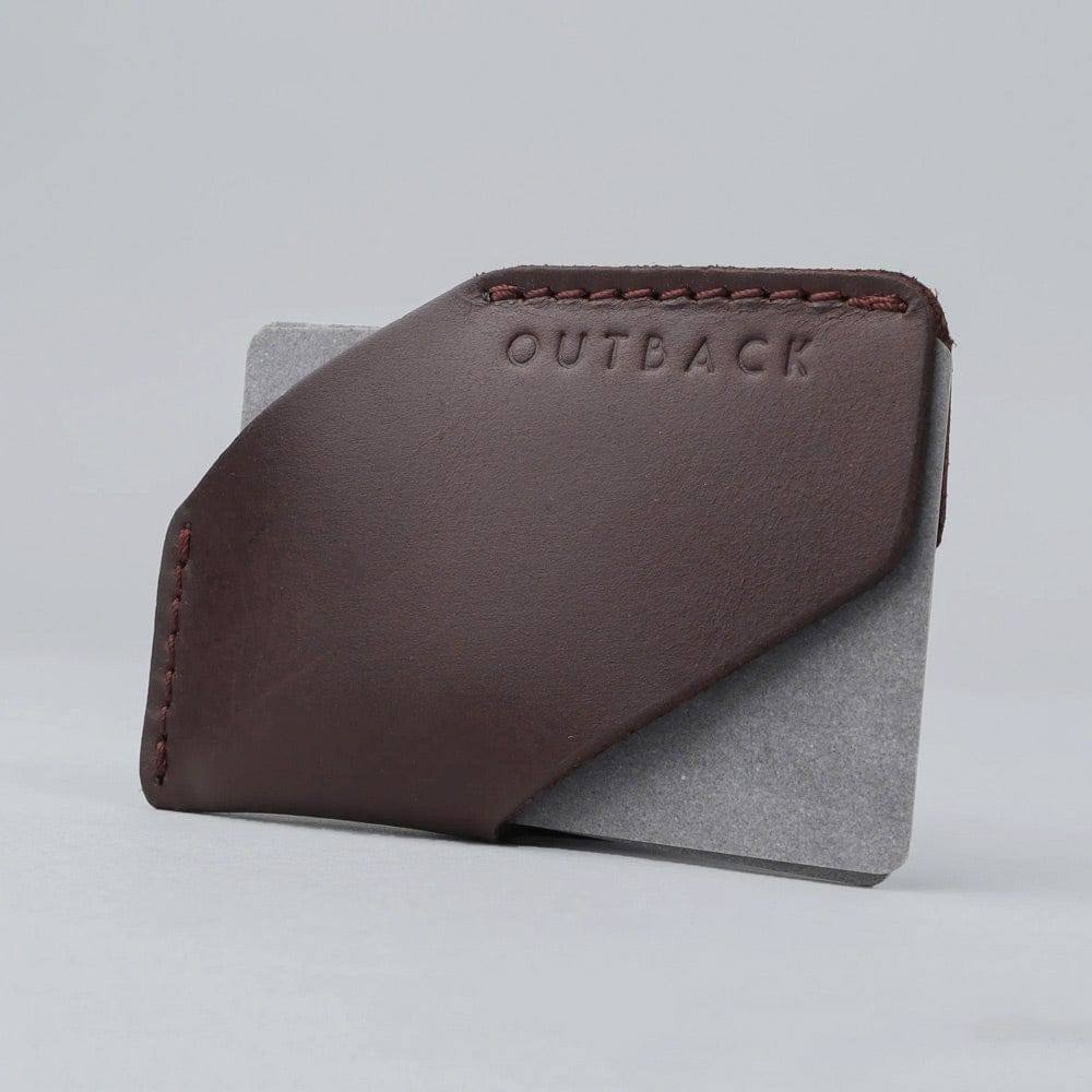 Leather Card Sleeve - Brown - Image 9