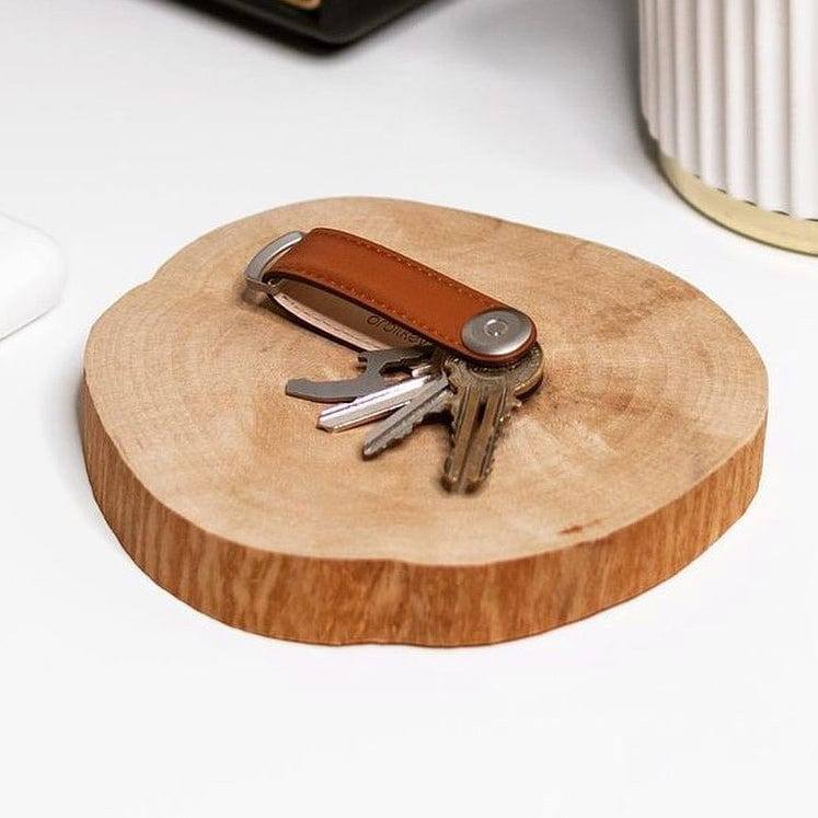 Leather Key Organiser - Cognac - Image 2
