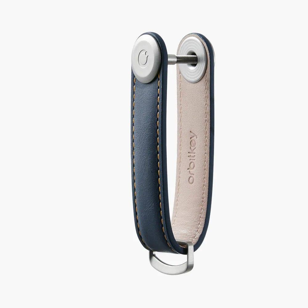 Leather Key Organiser - Navy - Image 5