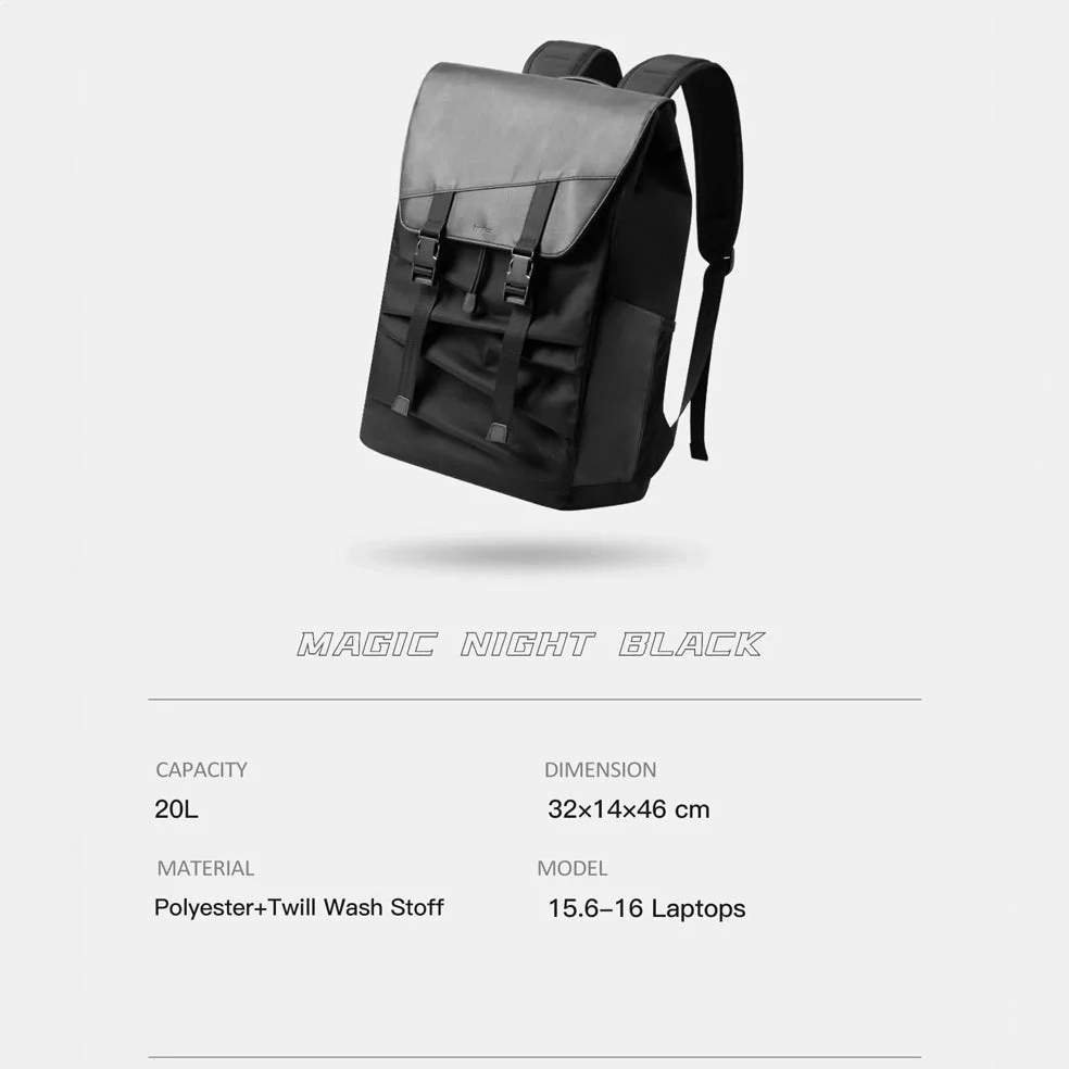 Leisure Travel Backpack 20L - Black - Image 5