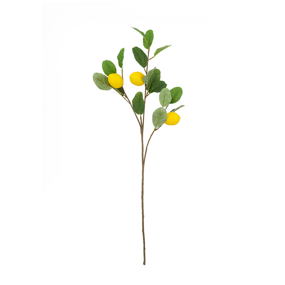 Lemon Tree Faux Branch - Yellow Green - Image 4