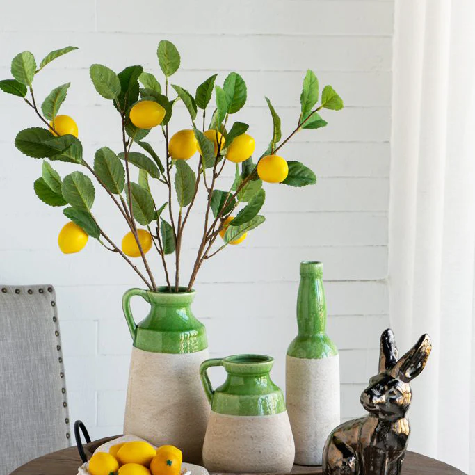 Lemon Tree Faux Branch - Yellow Green - Image 6