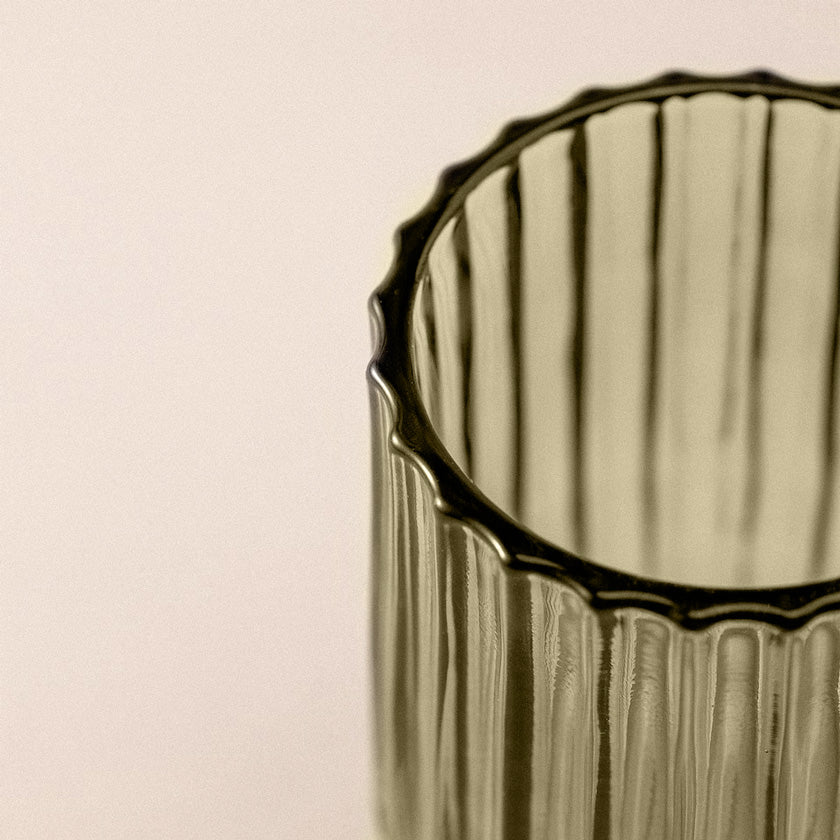 Lido Glass Toothbrush Tumbler - Forest - Image 4