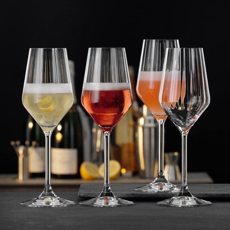 Lifestyle Champagne Glasses 310ml, Set of 4