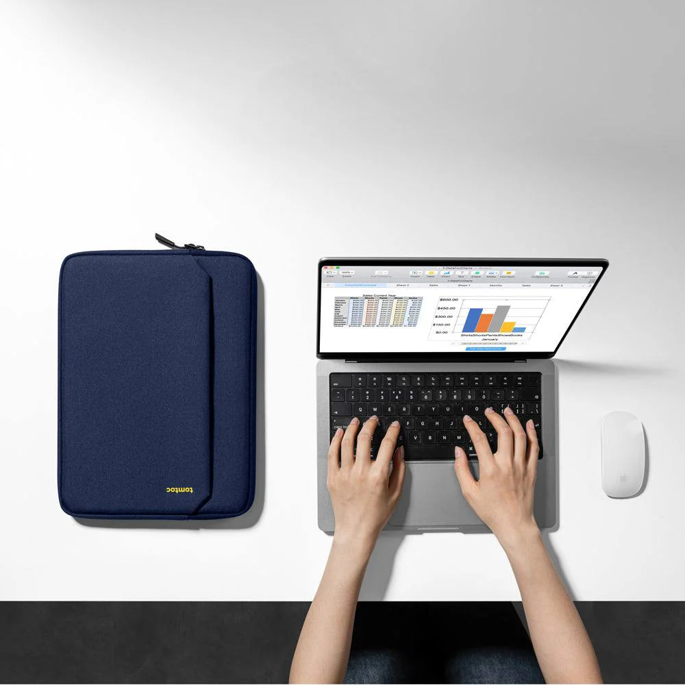 Light A18 Laptop Sleeve - Dark Blue 14 Inches - Image 10
