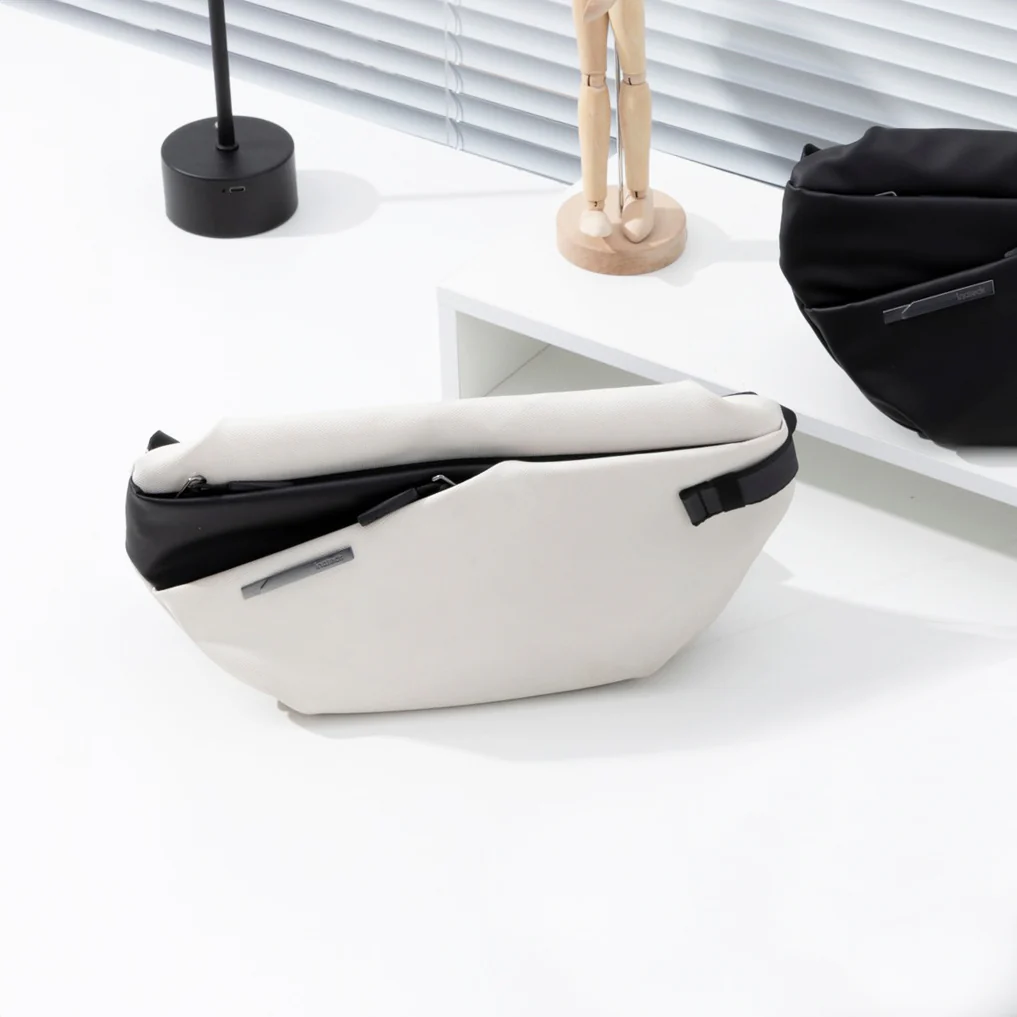 Lightweight Sling Bag - White - Image 4