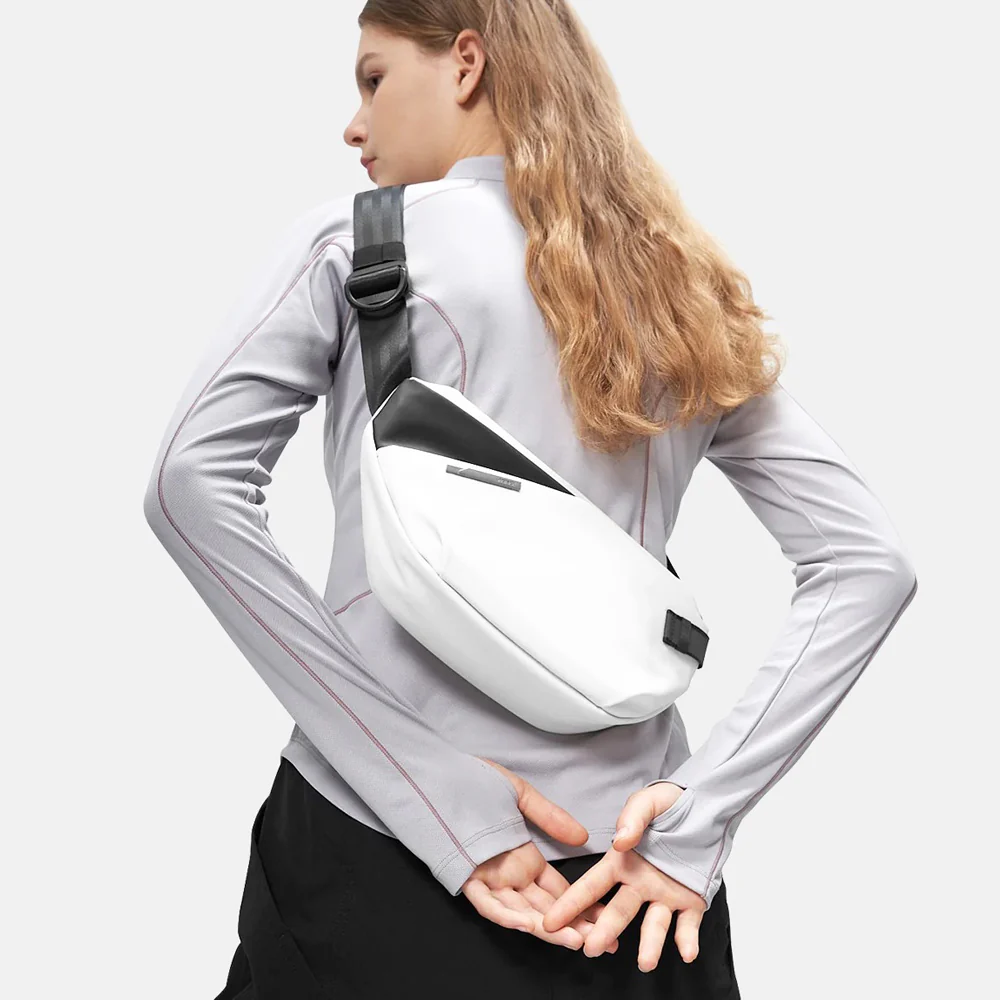 Lightweight Sling Bag - White - Image 7