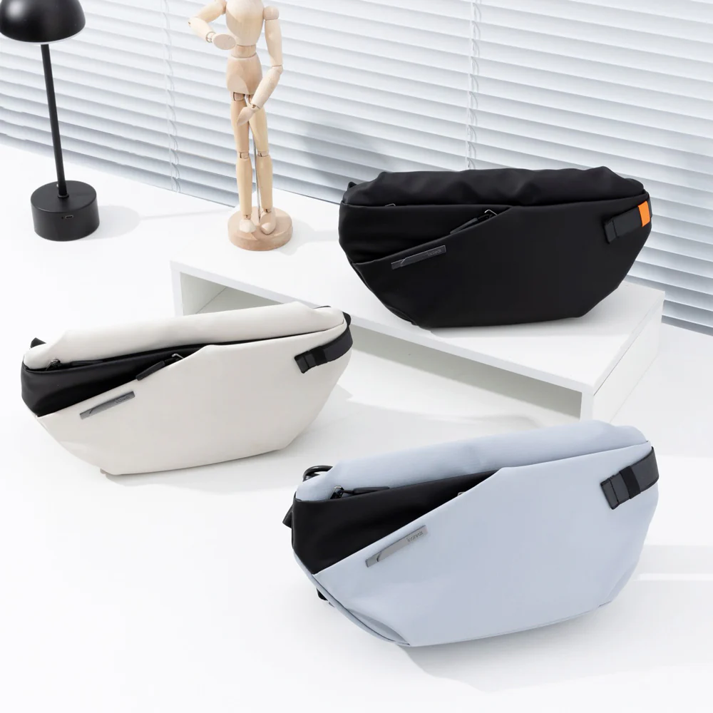 Lightweight Sling Bag - White - Image 8