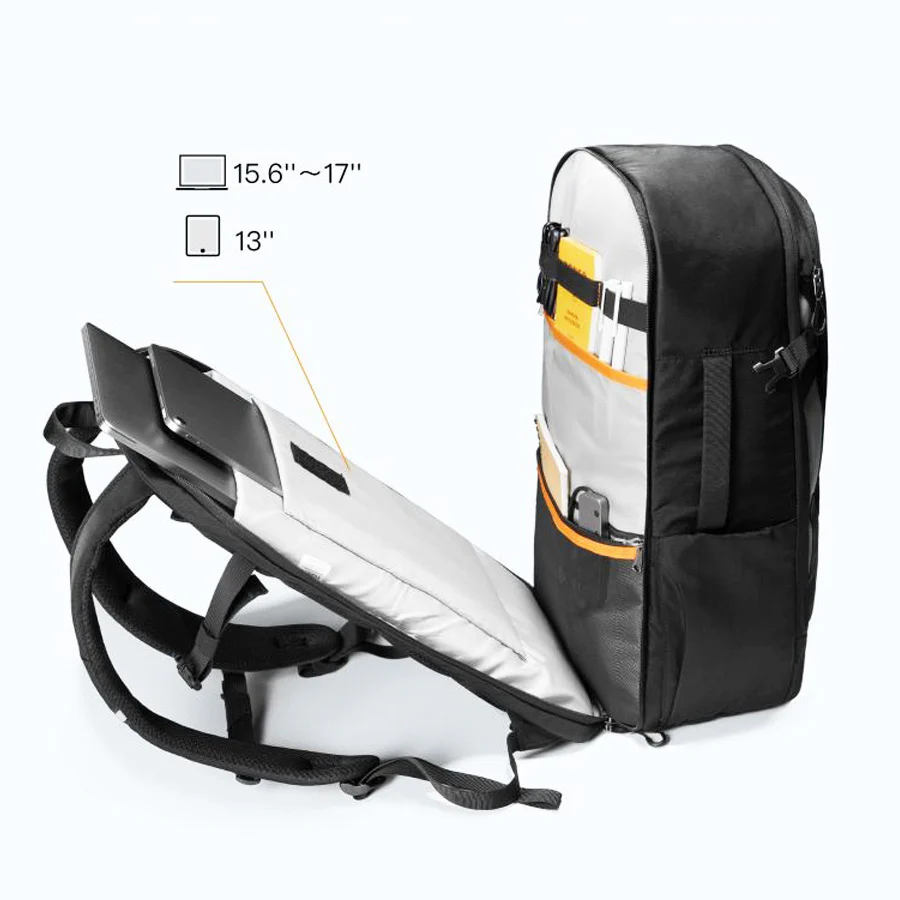 Lightweight Travel Backpack 38.5L - Black - Image 9