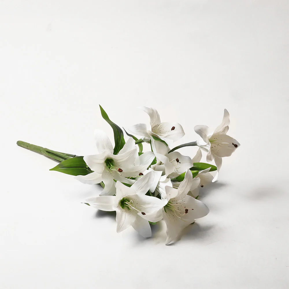 Lily Faux Bunch - White - Image 3
