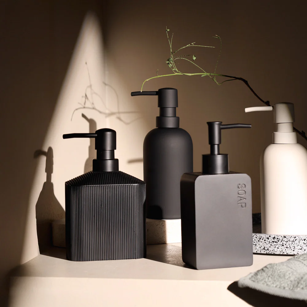 Lined Soap Dispenser - Black - Image 8