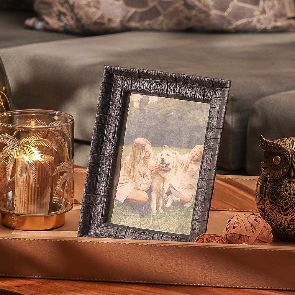 Links Photo Frame Large - Matte Black - Image 3