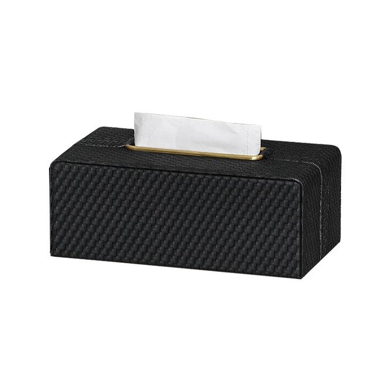 Links Tissue Box Holder - Black & Gold - Image 3