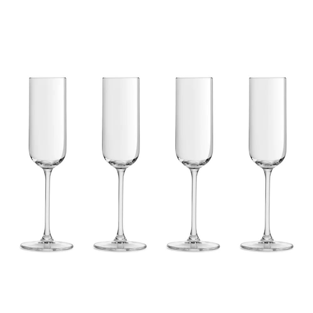 Liora Flute Glasses 210ml, Set of 4 - Image 3