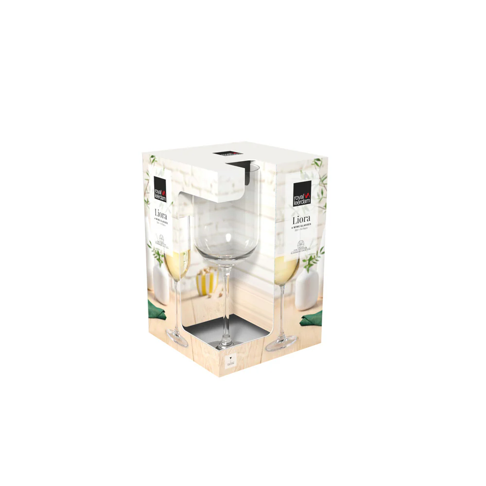 Liora Wine Glasses 320ml, Set of 4 - Image 6