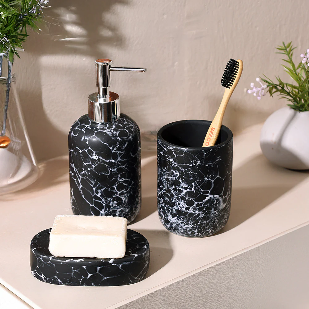 Livia 3-piece Bathroom Set - Storm Black - Image 5