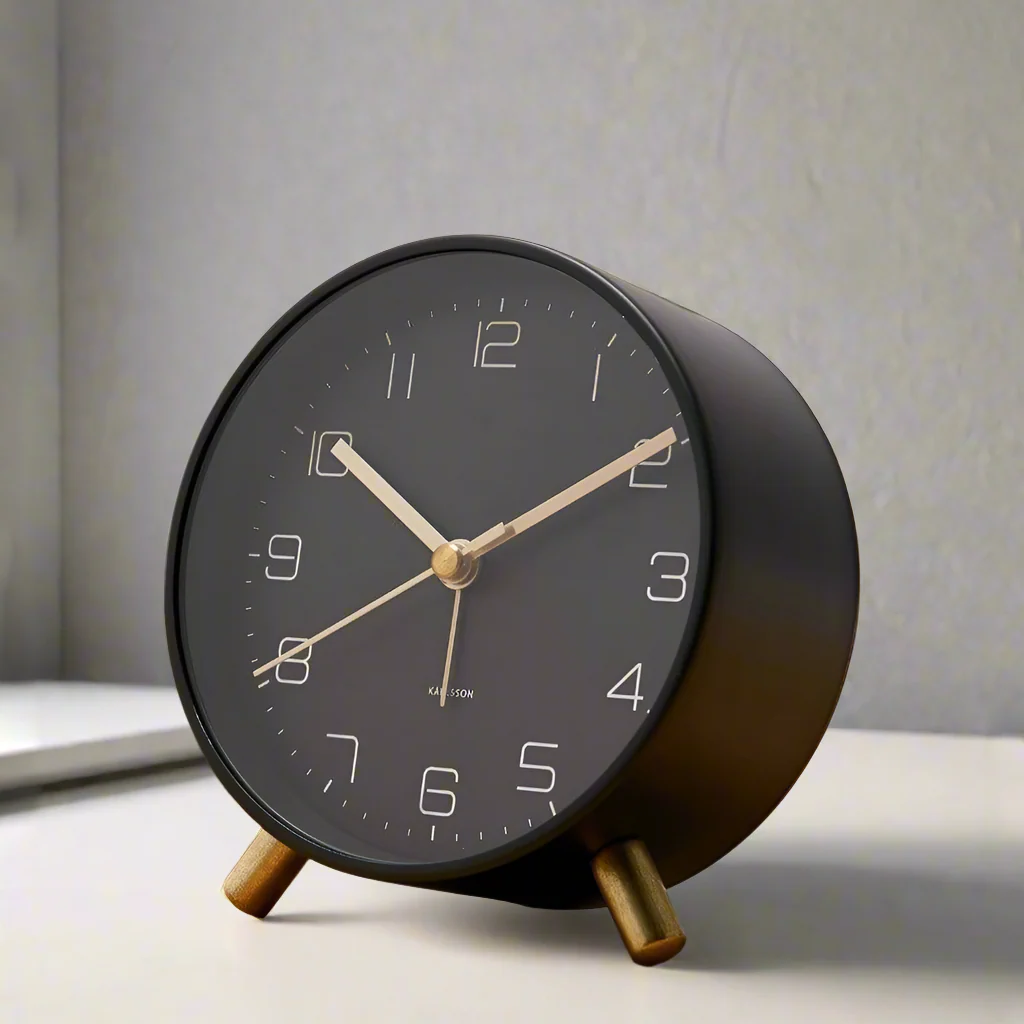 Lofty Alarm Clock - Black - Image 2