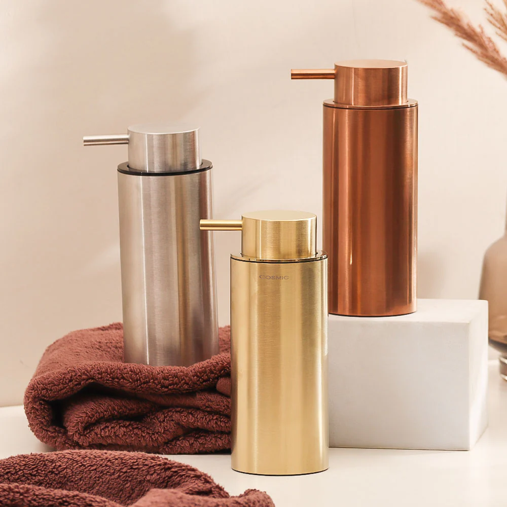 Logic Soap Dispenser - Brushed Copper - Image 5