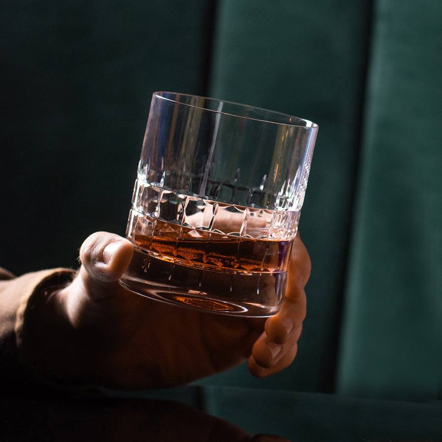 Luxury Collection Brilliant Whiskey Glasses 380ml, Set of 4