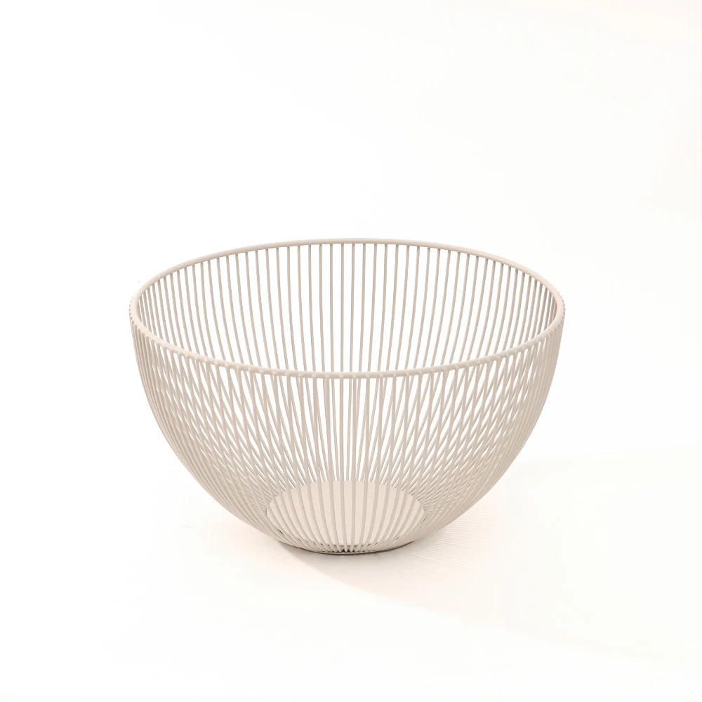 Lyne Fruit Basket Large - Taupe - Image 3