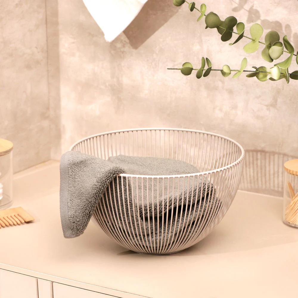 Lyne Fruit Basket Large - Taupe - Image 6