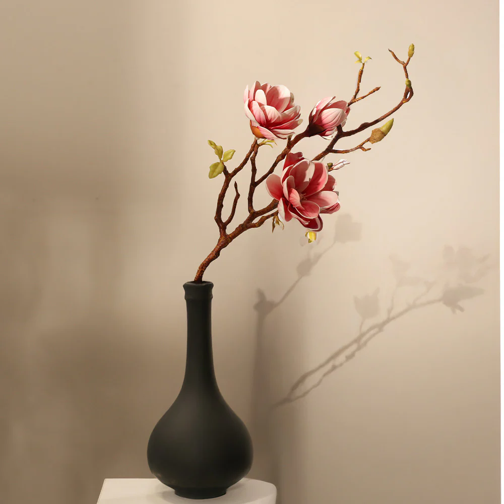 Magnolia Faux Stem - Dark Pink - Image 5
