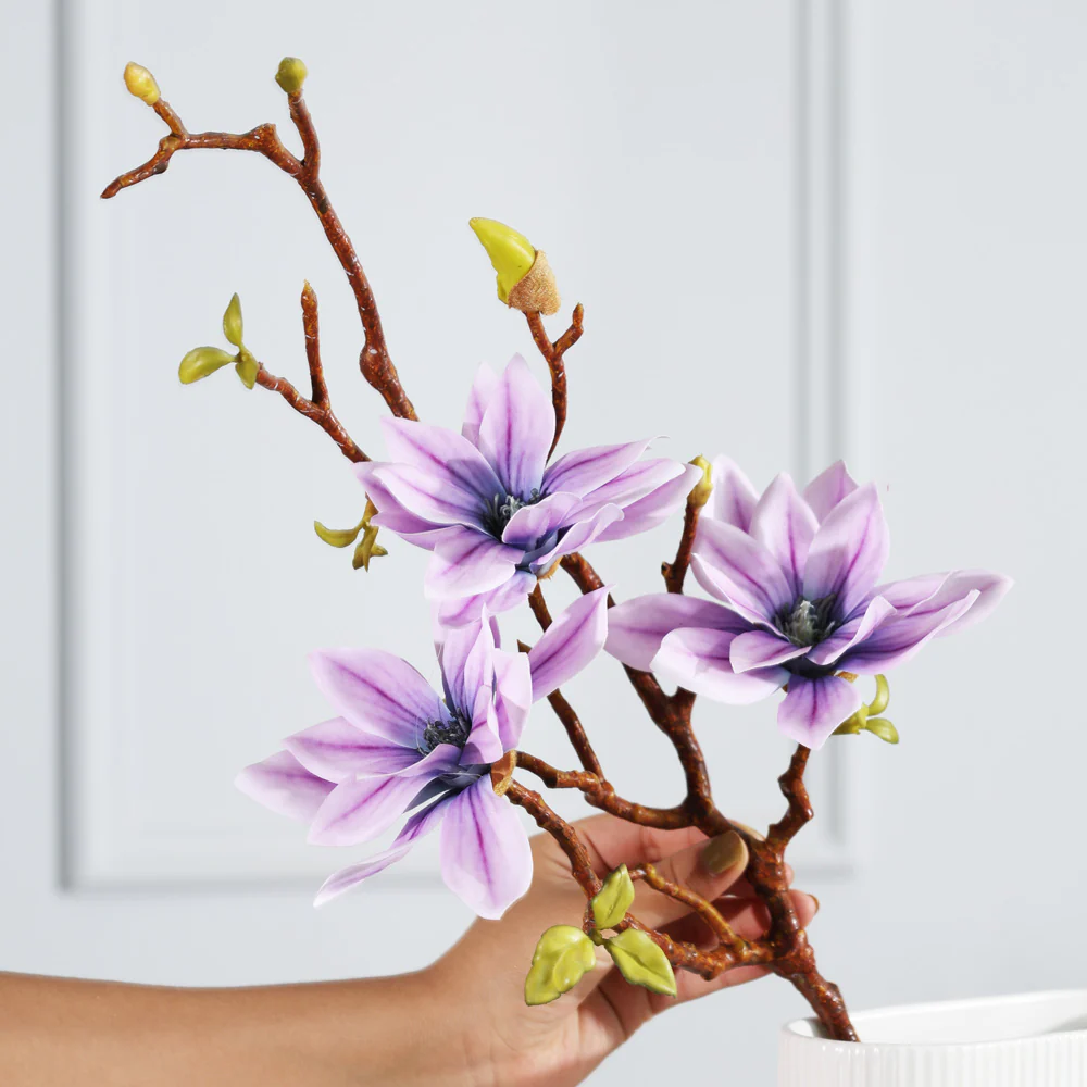 Magnolia Faux Stem - Lavender - Image 2