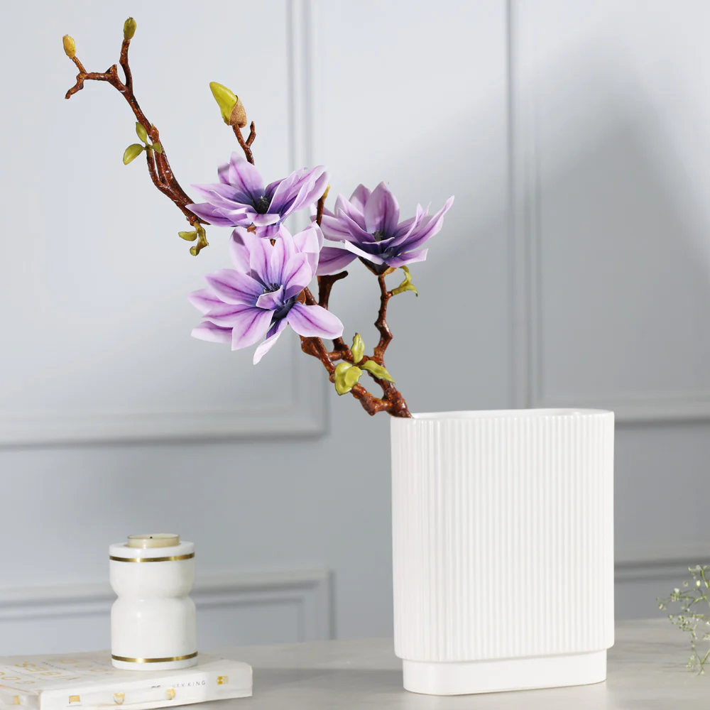 Magnolia Faux Stem - Lavender - Image 4