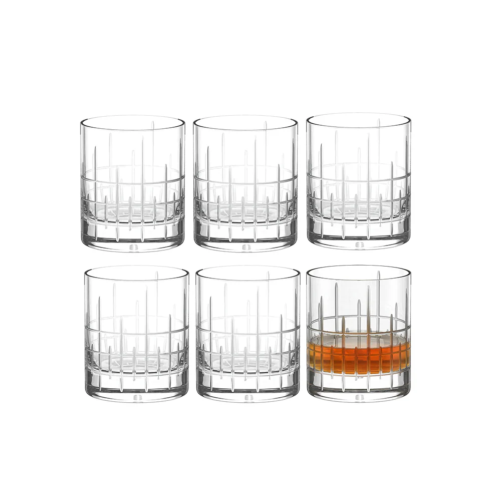 Manhattan Whiskey Tumblers 320ml, Set of 6 - Image 2