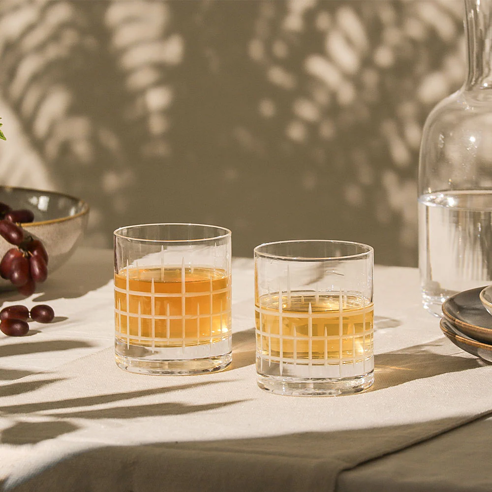 Manhattan Whiskey Tumblers 320ml, Set of 6 - Image 3