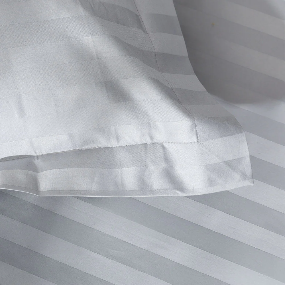 Manor King Size Cotton Bedsheet Set - Dark Grey - Image 5