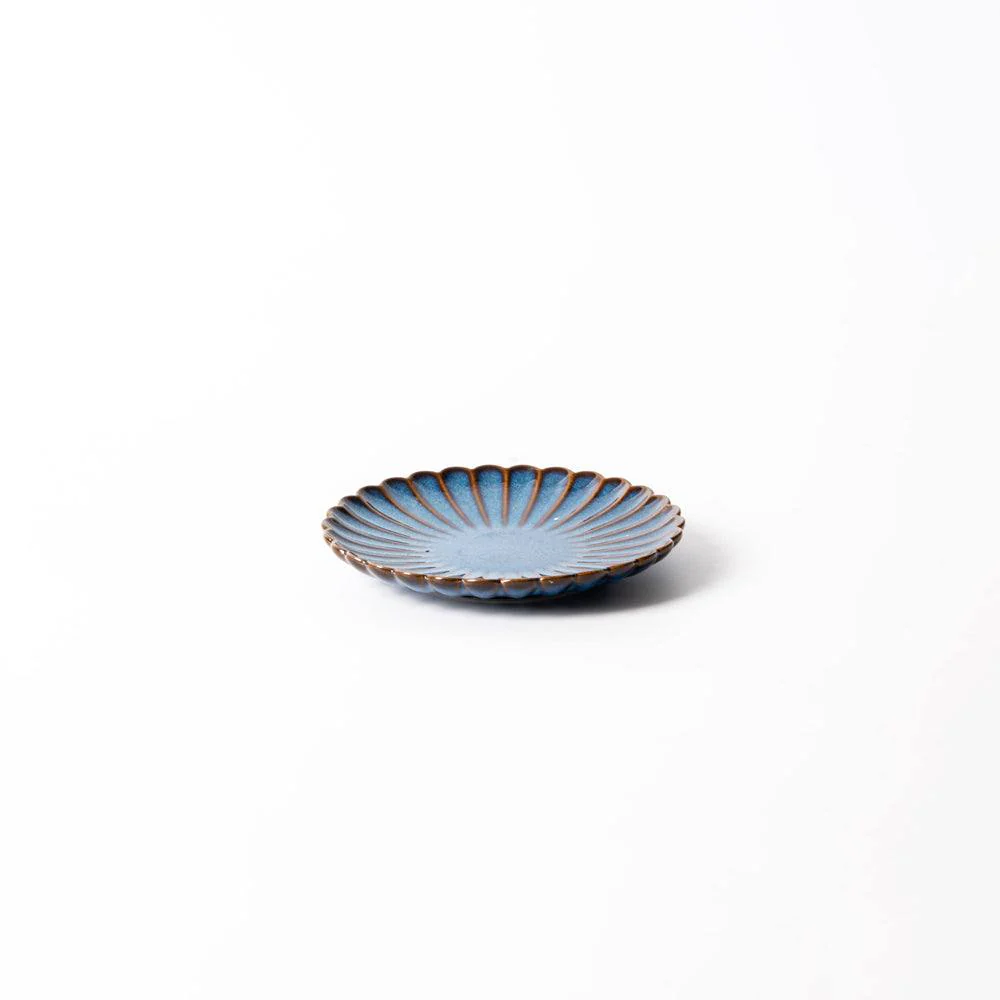Mara Dessert Plate - Deep Blue - Image 3