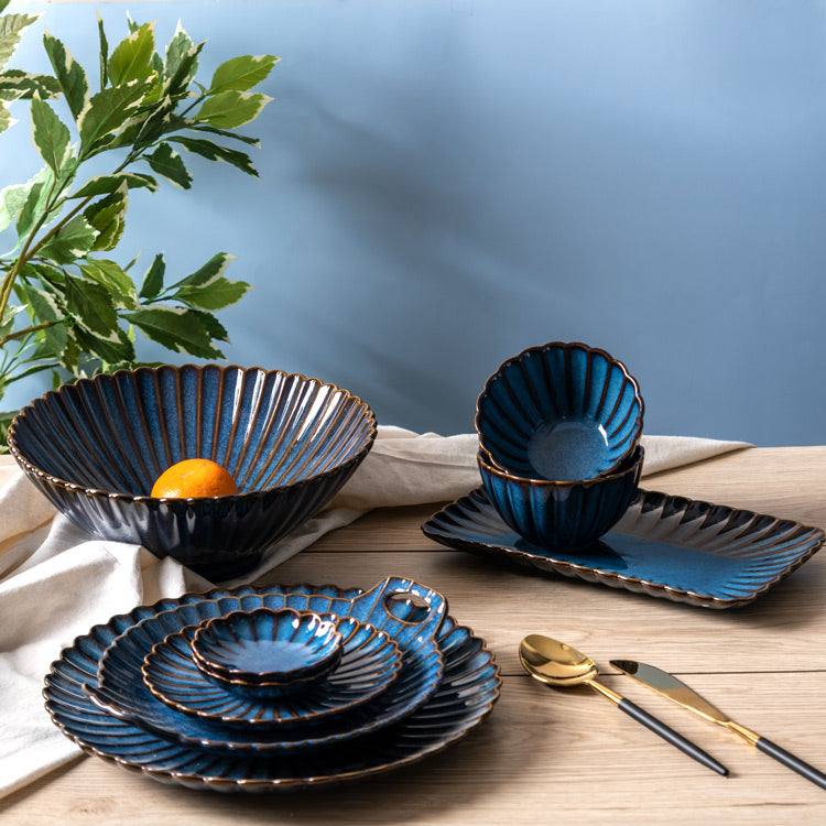 Mara Dessert Plate - Deep Blue - Image 5