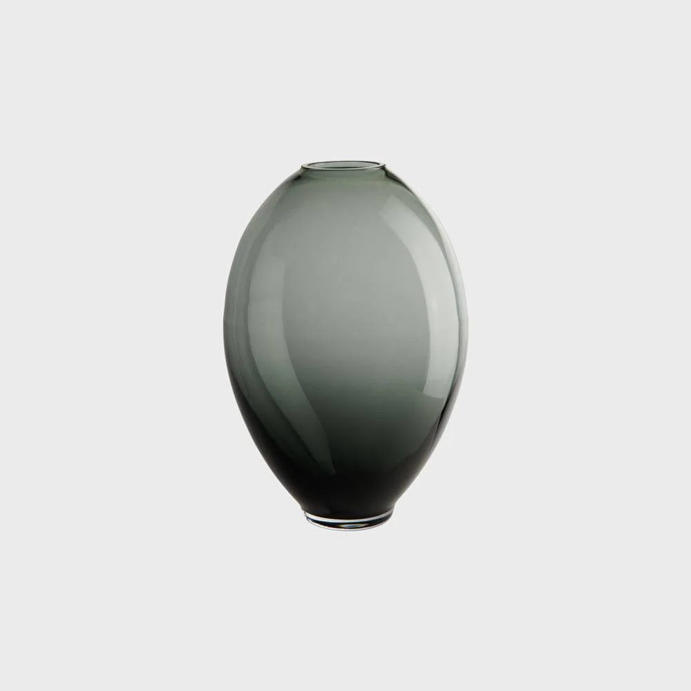 Mara Glass Vase - Grey - Image 3
