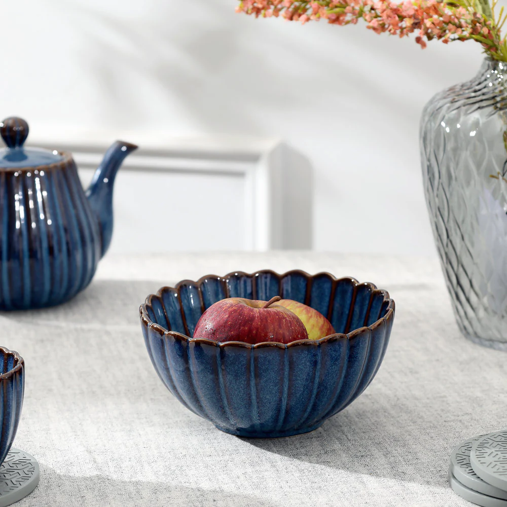 Mara Medium Bowl - Deep Blue - Image 4